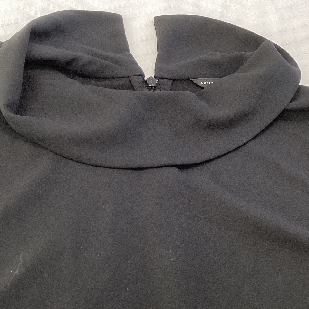 Ann Taylor Classic Black Blouse